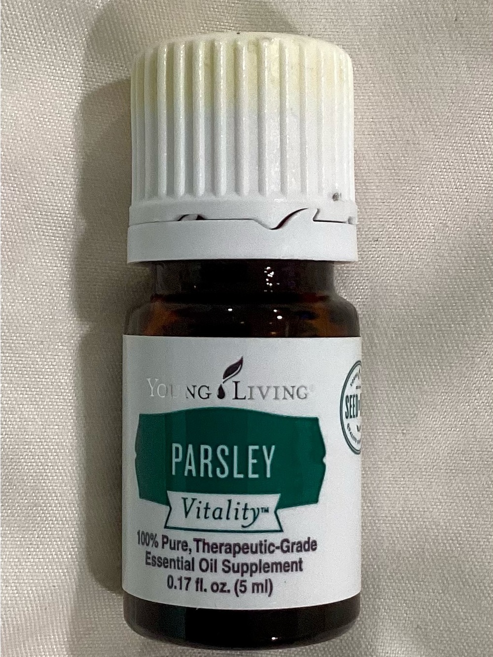 Young Living Parsley Vitality 5 ml Essential Oil- BRAND NEW UNOPENED SEALED